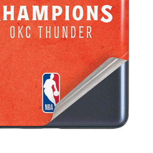 2025 NBA Champions Oklahoma City Thunder Galaxy S20 Fan Edition Skin